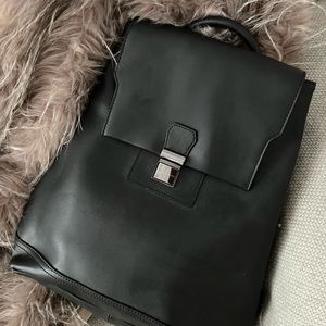 Brand new Armani Exchange smooth leather backpack/ purse